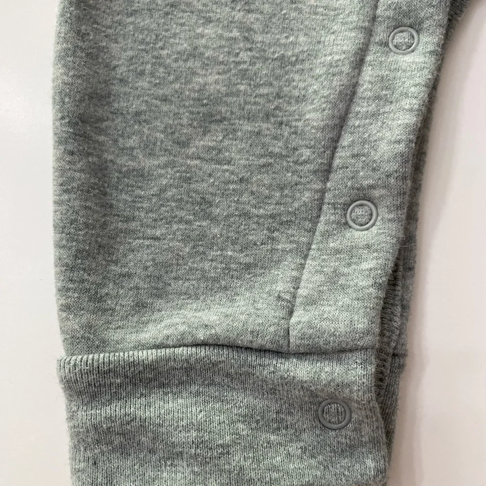 Baby Gap Gray Polar Bear One-Piece Christmas Holiday Warm Outfit 3-6 Months